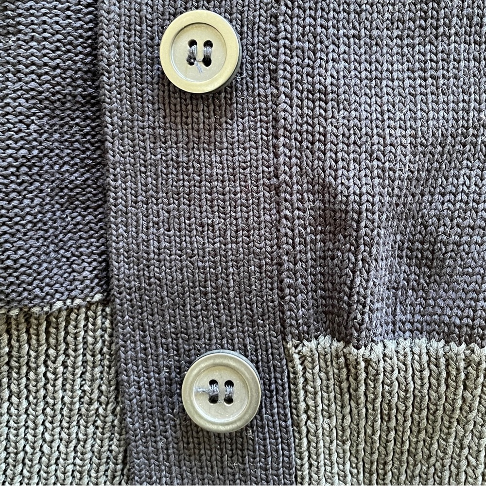 COS Bow-Detailed Navy Blue Knit Cardigan - Sz XS - Picture 9 of 16